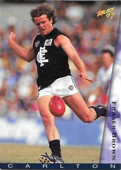 1997 Select AFL Ultimate Series #78 Fraser Brown Front